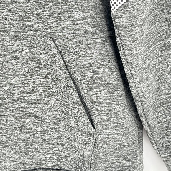 Nike Dri-Fit Standard Fit Gray Hoodie Men’s Size L Pullover Athletic Sweatshirt - Picture 4 of 9